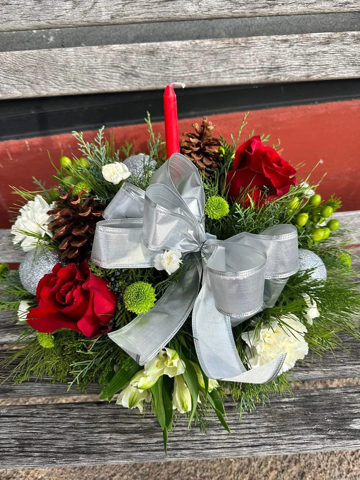 Holiday Table Arrangement Craft Night