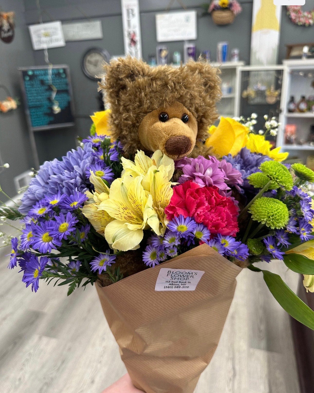 Plushie teddy bear wrap