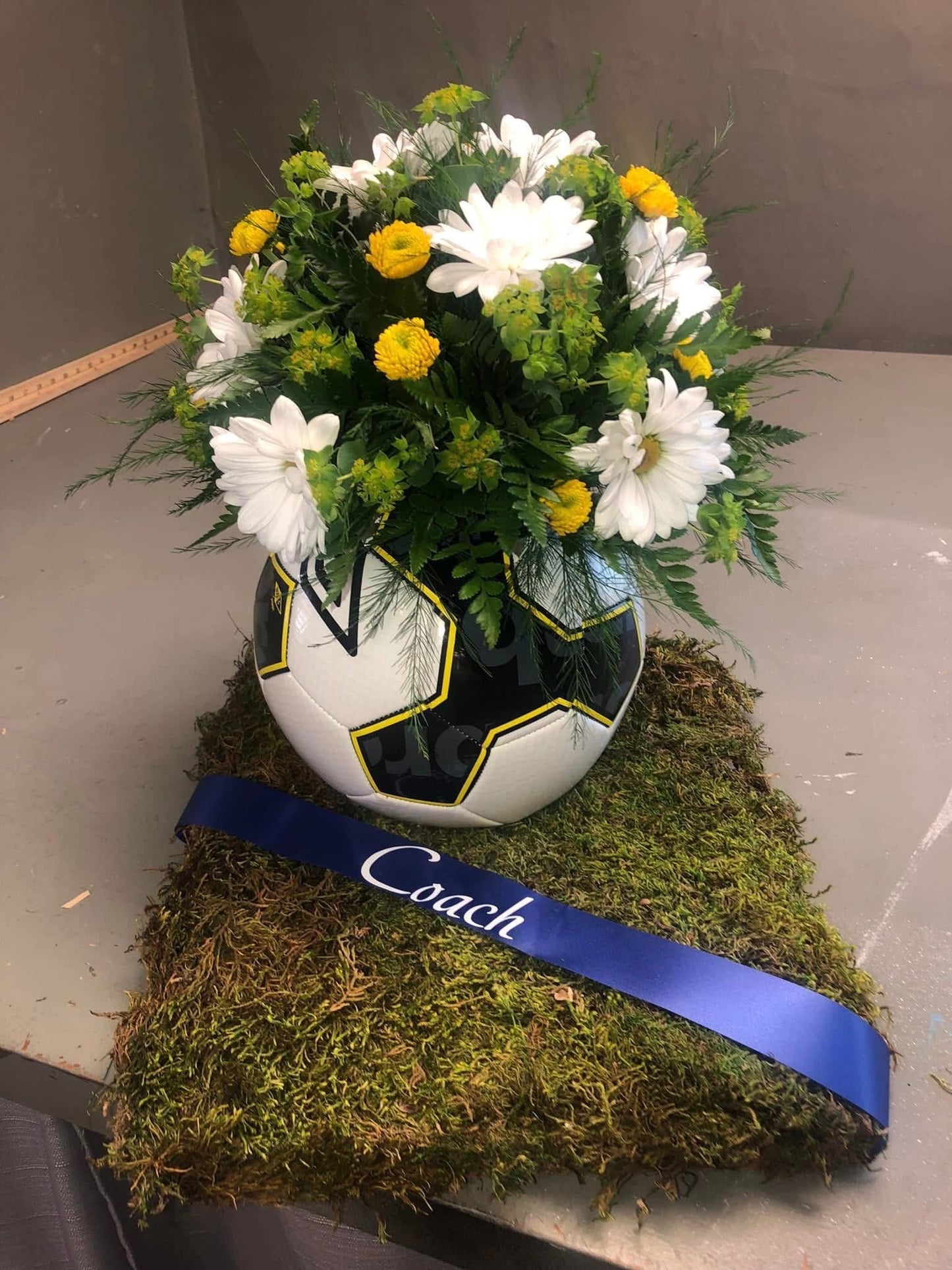 Soccer Tribute Arrangment