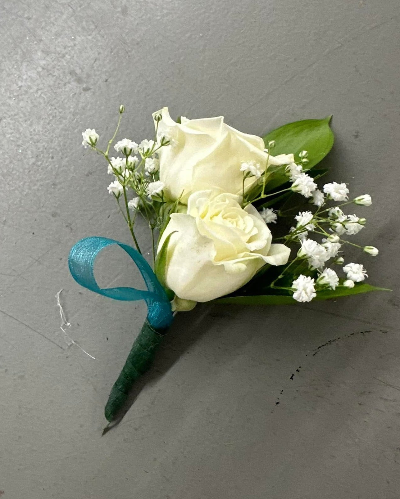 Spray Rose Boutonniere