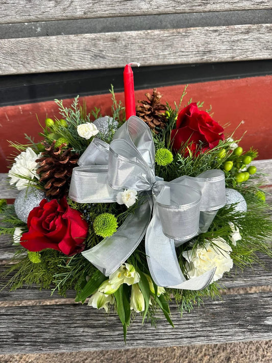 Holiday Table Arrangement Craft Night
