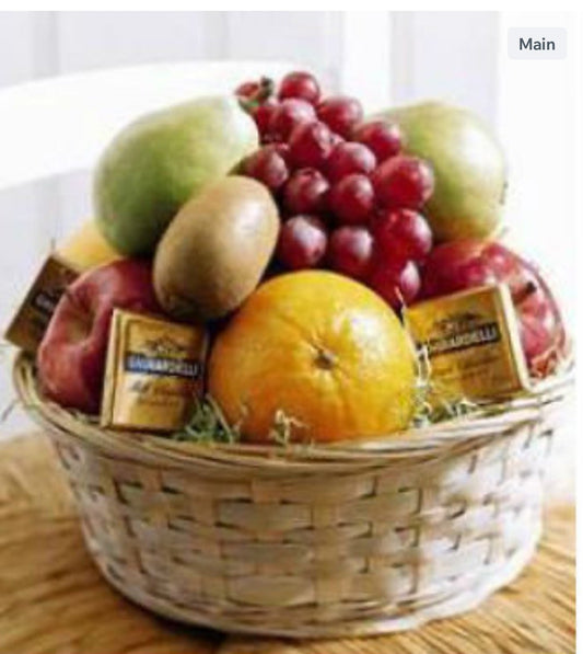 Fruit and Chocolate Basket