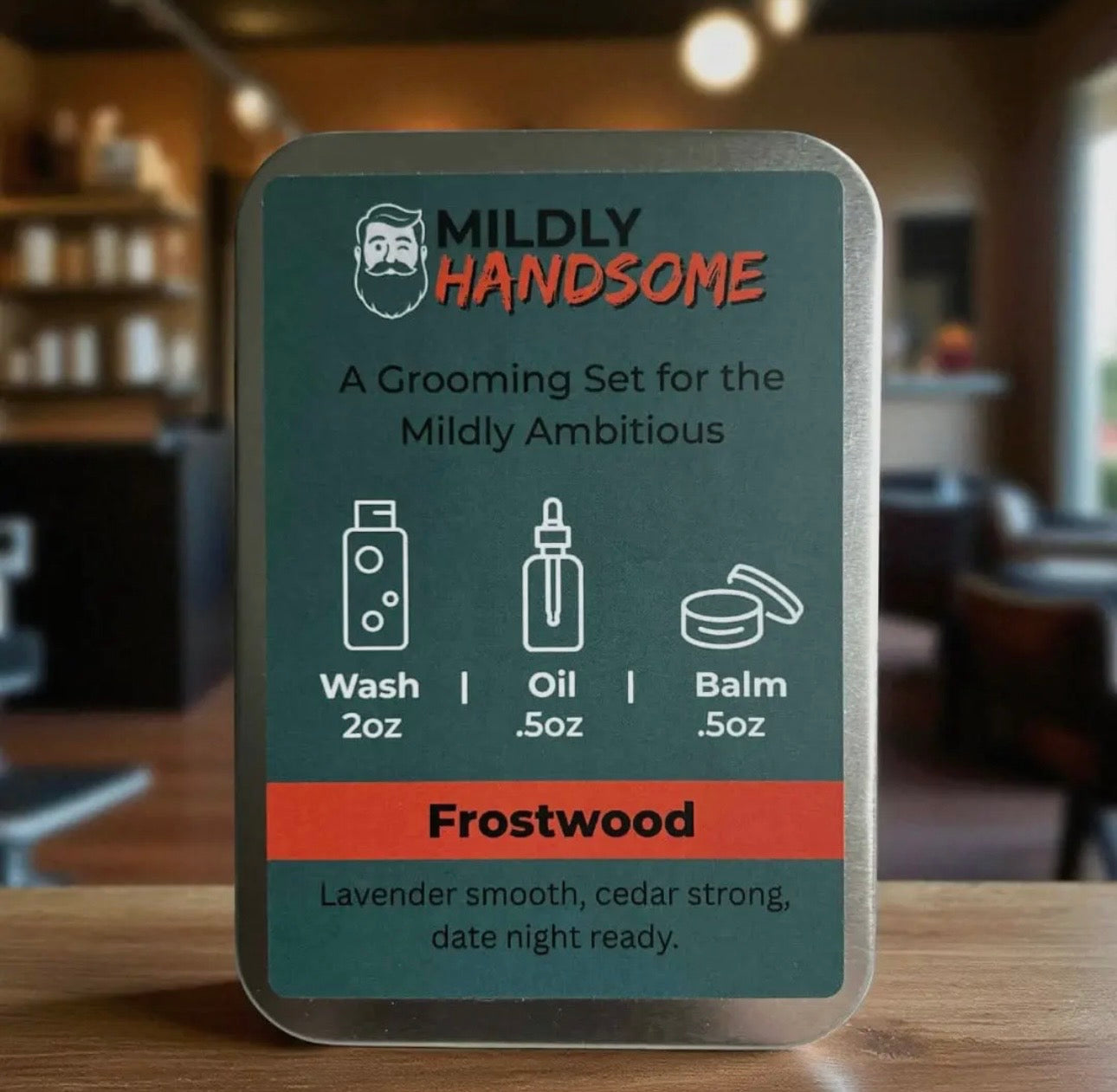 Beard Grooming Gift Tin