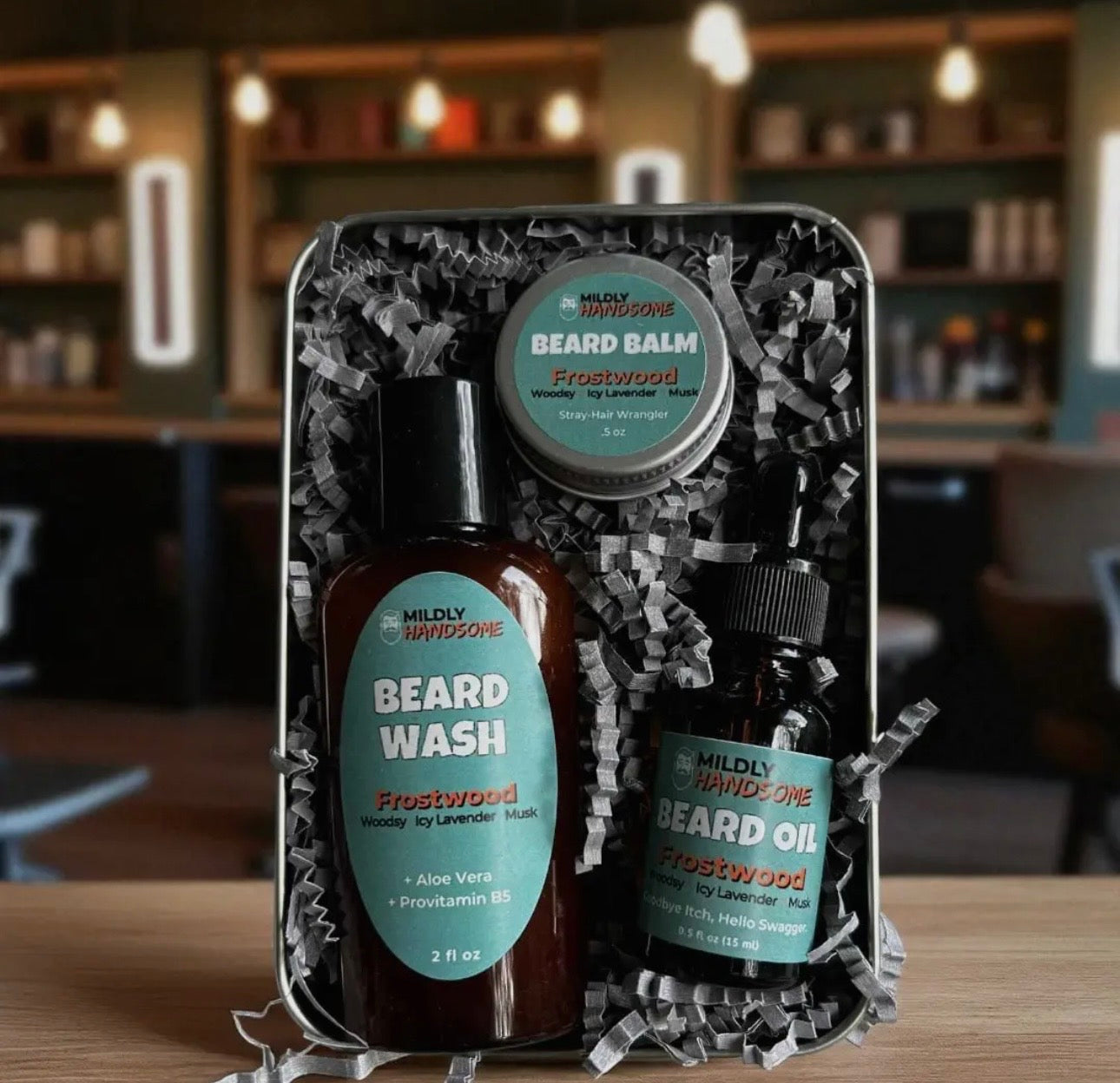 Beard Grooming Gift Tin