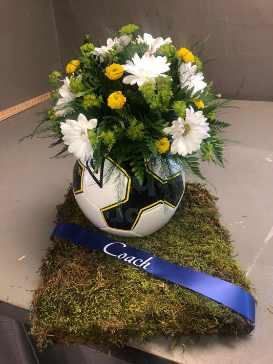 Soccer Tribute Arrangment