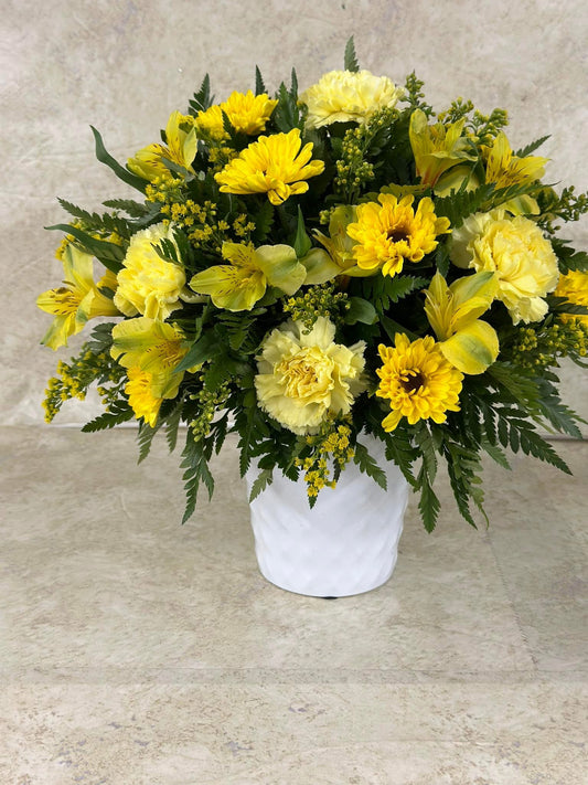 Yellow Sunshine Bouquet