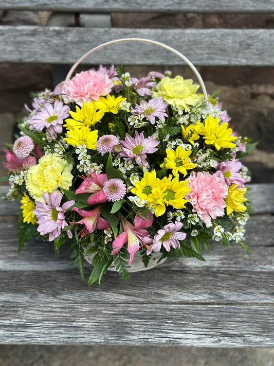 Basket of Cheer Bouquet