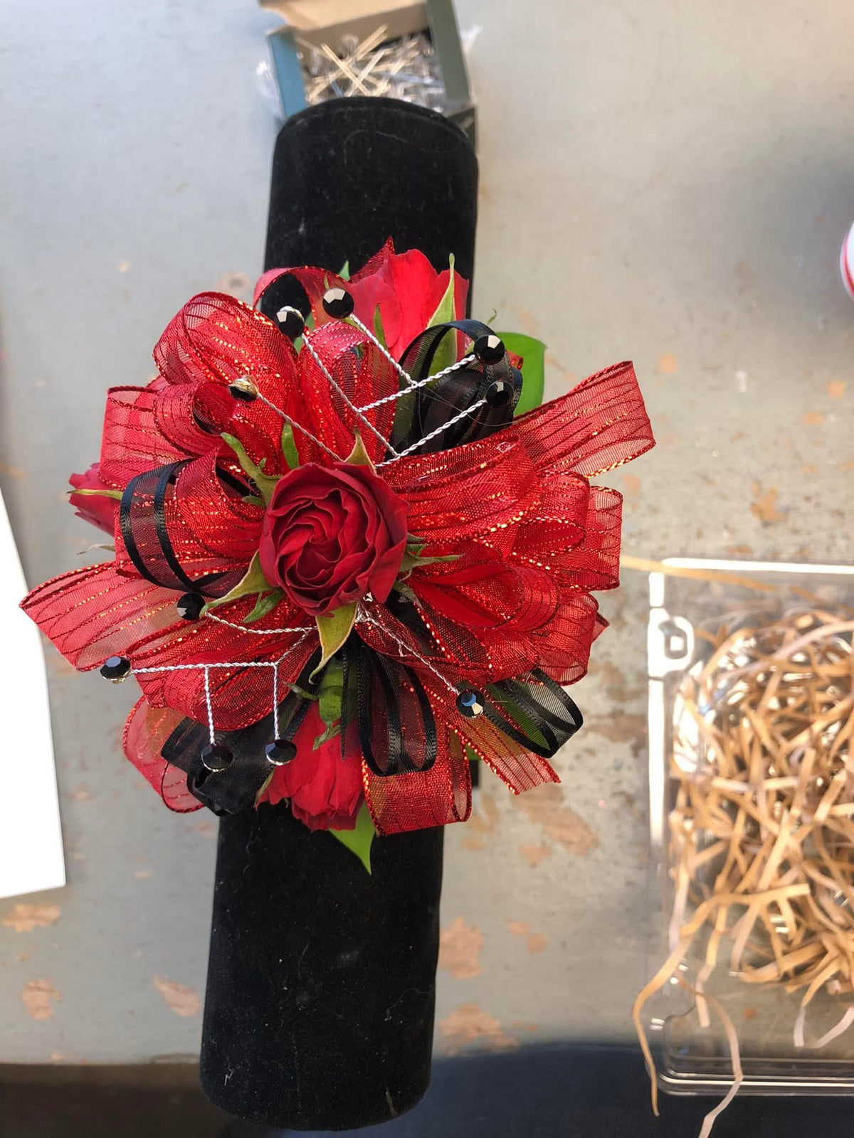 Spray Rose Corsage
