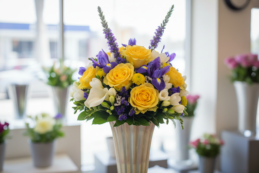 can you make the rest of the flowers height go up to the liatris 