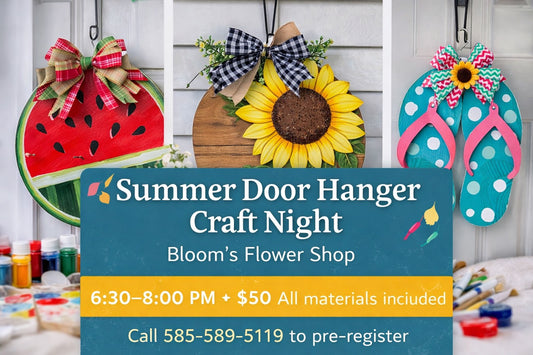 Summer Door Hanger Craft Night 7/20/26
