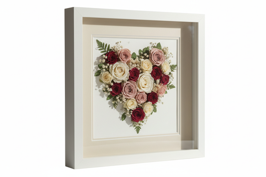 Floral Preservation Shadow Box   16x20 