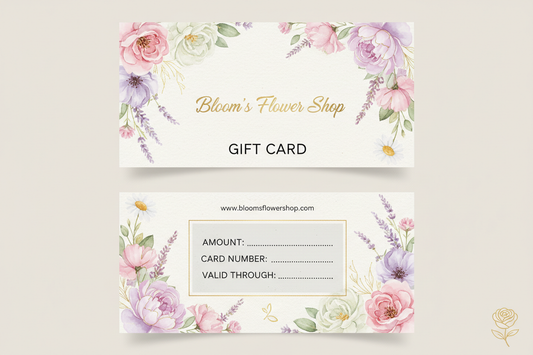 flower shop gift card