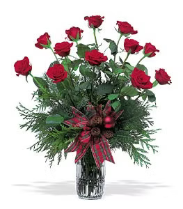 Holiday Rose Bouquet