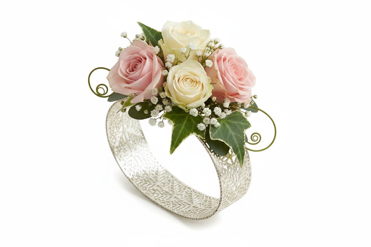 slap bracelet wrist corsage