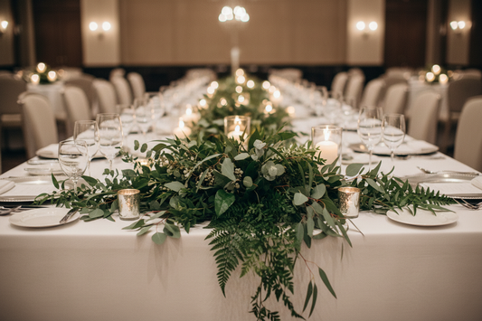 table runner no roses